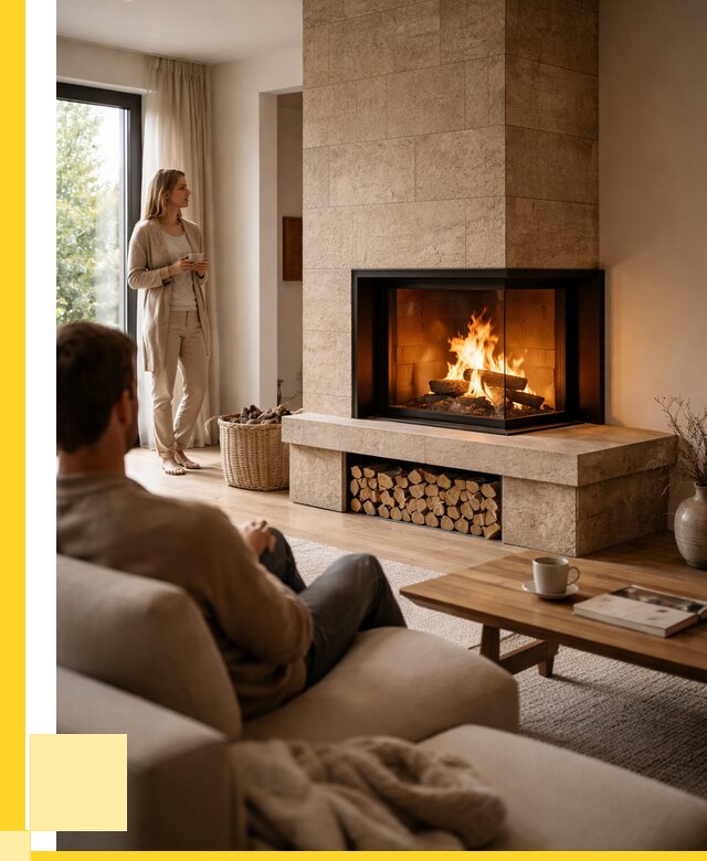 Угловые камины из кирпича установка в Куйбышеве от 155535 р. ЭриданКбш