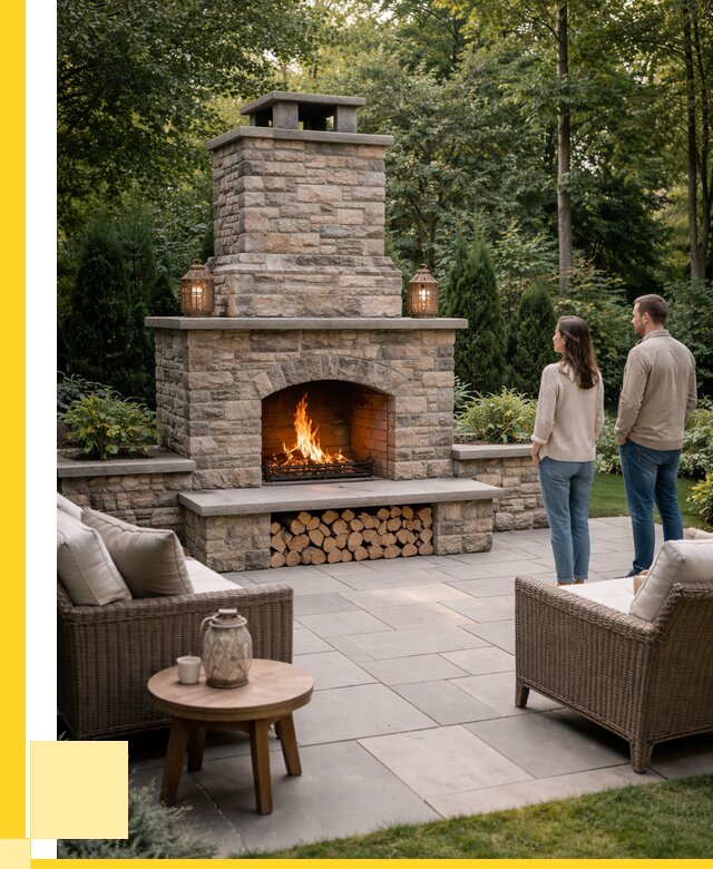 Уличные камины из кирпича в Куйбышеве от 155535 р. | ЭриданКбш