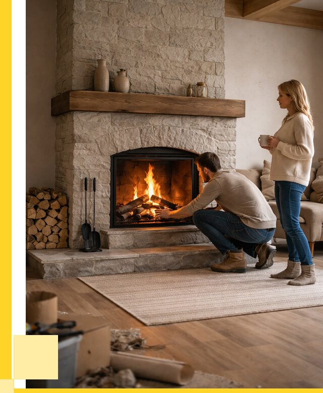 Камины для загородного дома в Куйбышеве от 362915 р., ЭриданКбш