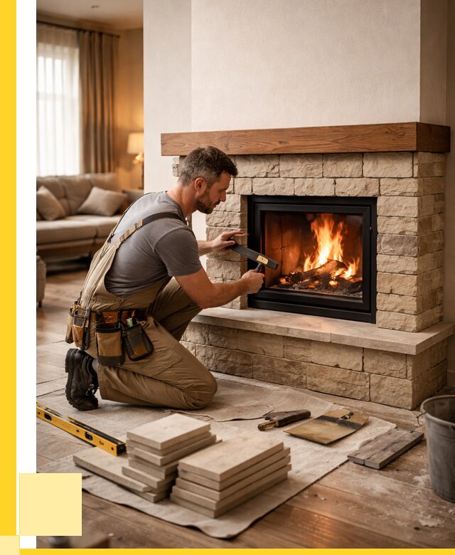 Строительство каминов в Куйбышеве от 155535 р., ЭриданКбш - под ключ