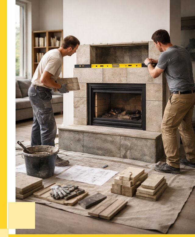 Монтаж каминов и установка в Куйбышеве от 46661 р. | ЭриданКбш