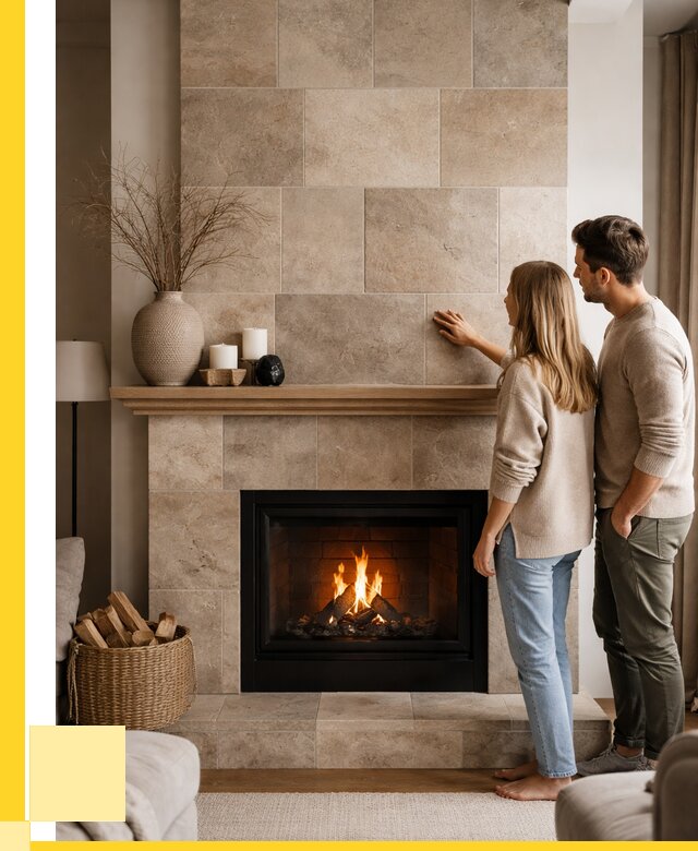 Облицовка каминов керамогранитом в Куйбышеве от 4666 р. | ЭриданКбш