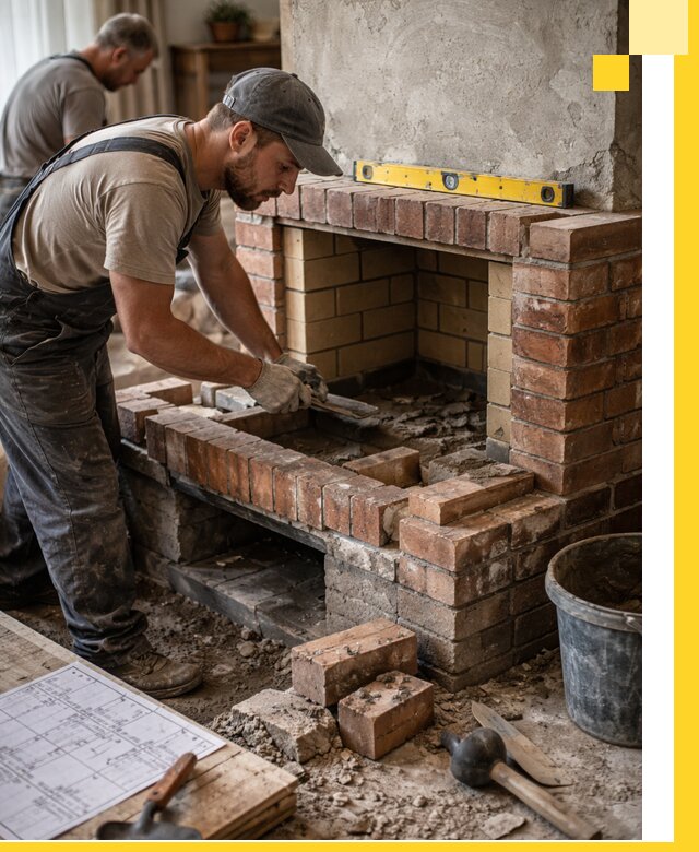 Изготовление и установка каминопечей под ключ в Куйбышеве