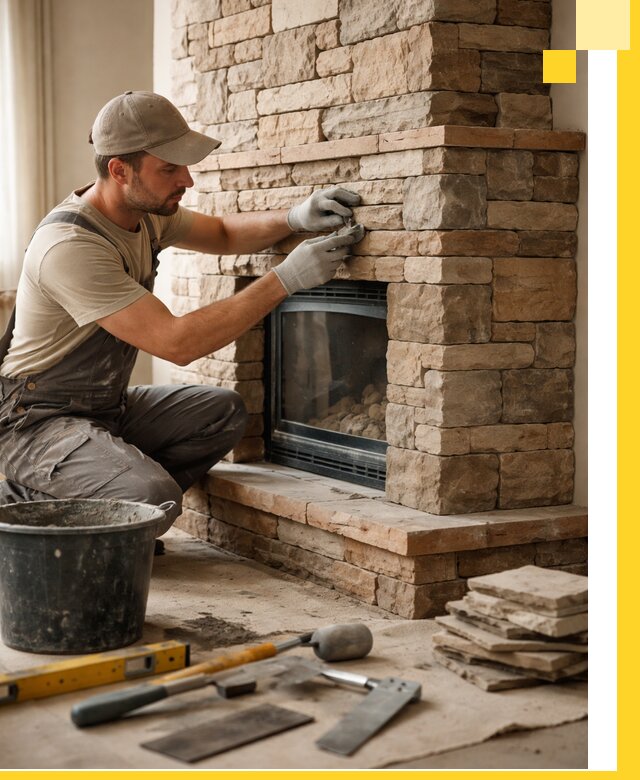 Проектирование и установка печей-каминов под ключ в Куйбышеве