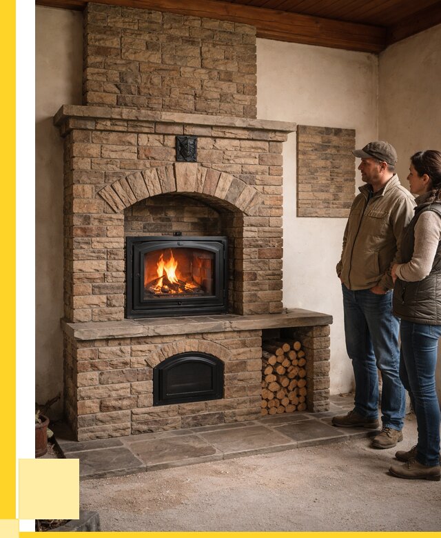 Кирпичная печь под ключ в Куйбышеве от 155535 р. | ЭриданКбш