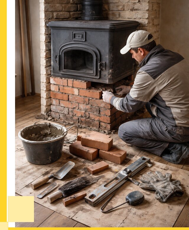 Ремонт печей в Куйбышеве от 12443 р., услуги печника ЭриданКбш