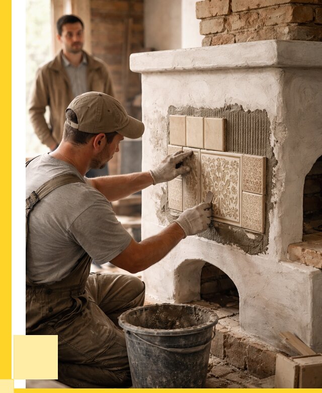 Отделка печей и банных печей в Куйбышеве от 36292 р. | ЭриданКбш