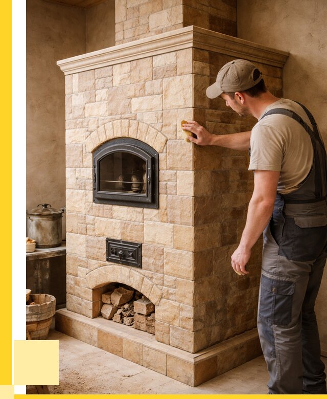 Облицовка печей в Куйбышеве от 4666 р. под ключ | ЭриданКбш