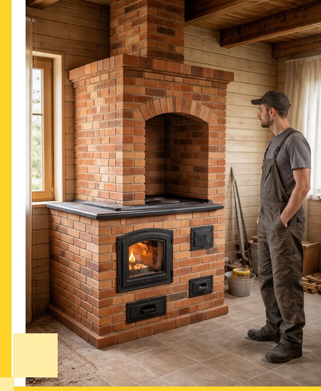 Кирпичные печи в Куйбышеве: купить от 155535 р. | ЭриданКбш