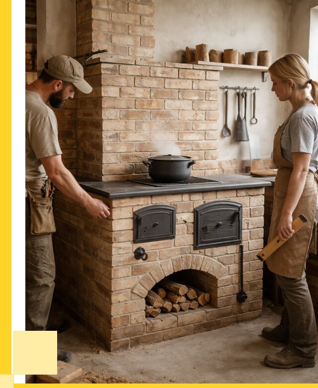 Варочно отопительные печи в Куйбышеве от 93321 р. | ЭриданКбш