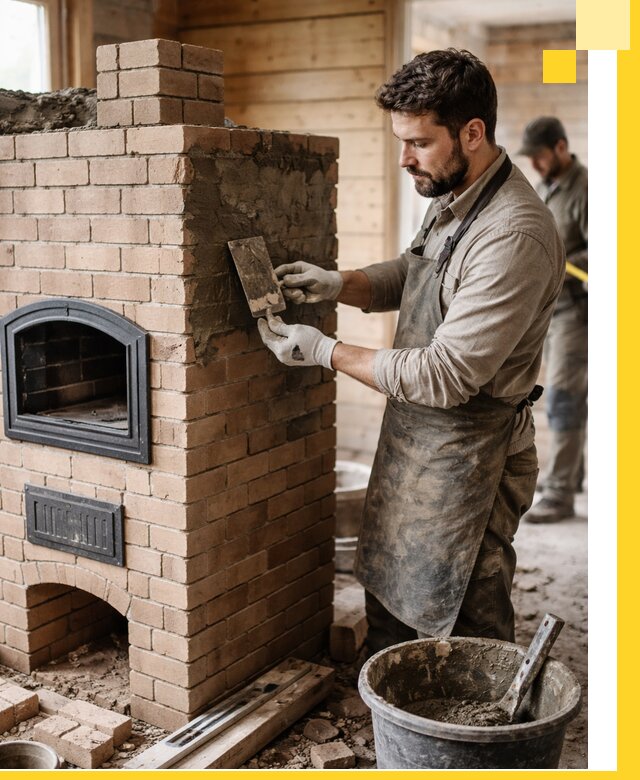 Изготовление и установка печей-шведок под ключ в Куйбышеве