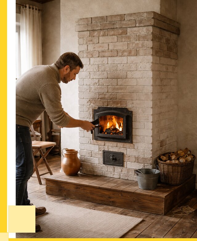 Печь голландка из кирпича в Куйбышеве от 88137 р. | ЭриданКбш