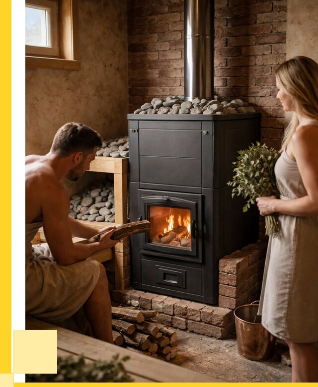 Кирпичная печь для бани на заказ в Куйбышеве от 57030 р. | ЭриданКбш