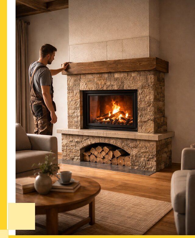 Печи камины для дома под ключ в Куйбышеве от 57030 р. | ЭриданКбш