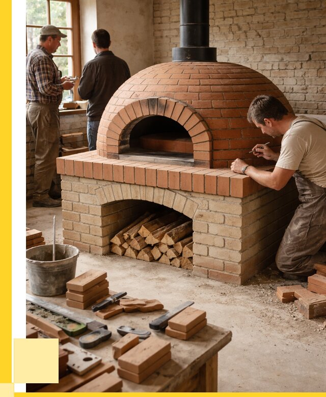 Помпейская печь дровяная для пиццы в Куйбышеве | ЭриданКбш от 207380 р.