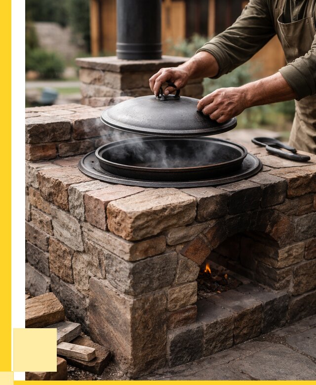 Печи для казана в Куйбышеве по цене от 18664 р. | ЭриданКбш