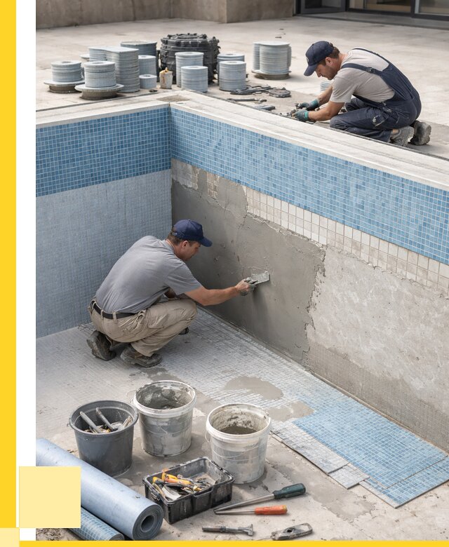 Ремонт и обслуживание бассейнов в Куйбышеве от 25923 р. | ЭриданКбш