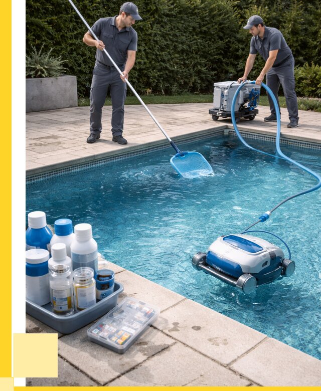 Чистка бассейнов в Куйбышеве роботами, от 4666 р. | ЭриданКбш