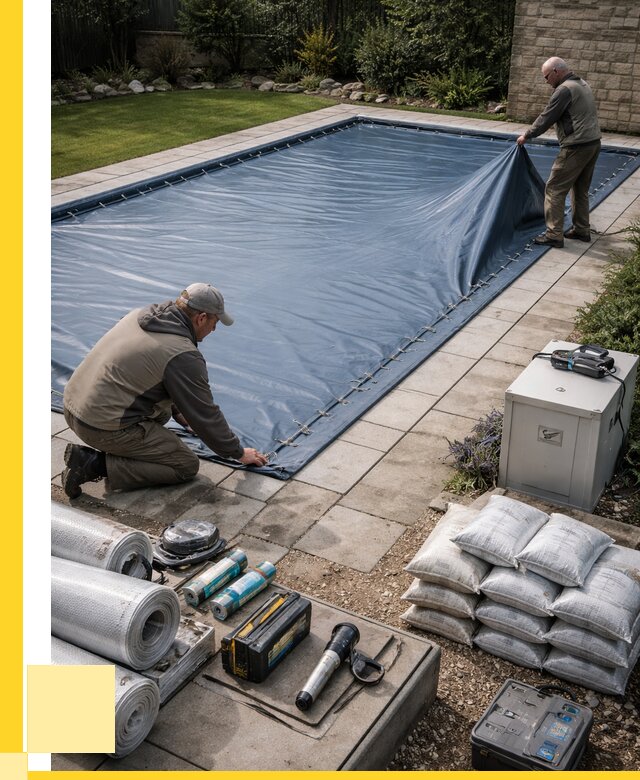 Консервация бассейнов в Куйбышеве под ключ от 6740 р. | ЭриданКбш