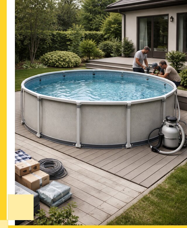 Купить каркасные бассейны в Куйбышеве от 46661 р. | ЭриданКбш