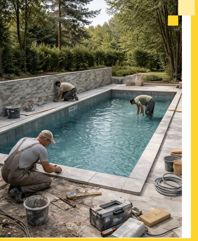 Проектирование и строительство частных бассейнов в Куйбышеве