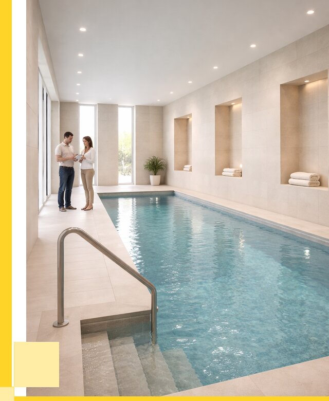 Бассейны в помещении под ключ в Куйбышеве от 1555350 р. | ЭриданКбш