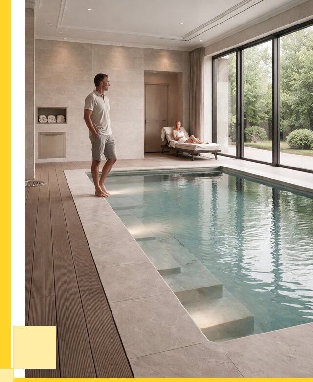 Бассейны в коттедже под ключ в Куйбышеве от 1244280 р. | ЭриданКбш