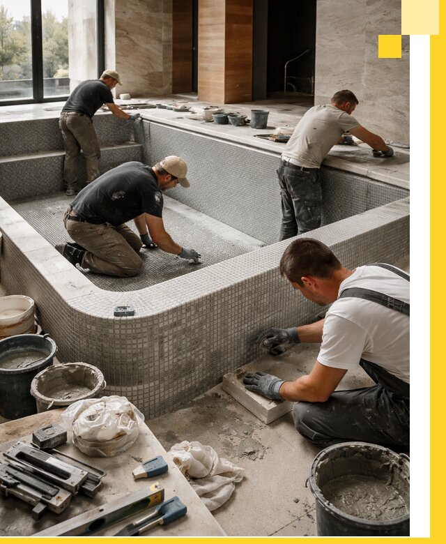 Строительство и установка СПА бассейнов под ключ в Куйбышеве