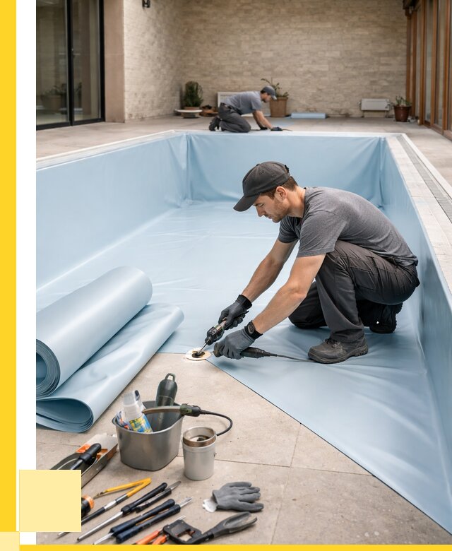 Пленка ПВХ для бассейнов в Куйбышеве от 2592 р. | ЭриданКбш