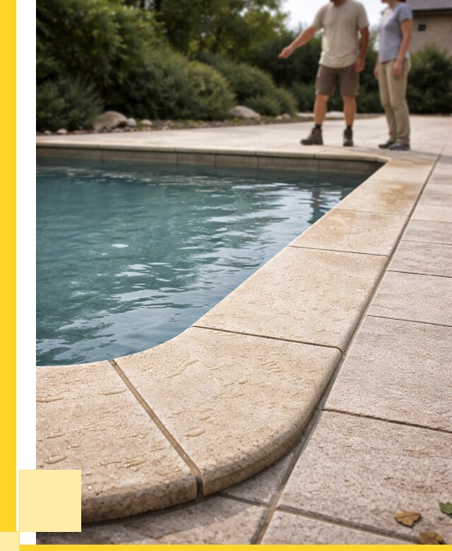 Копинговый камень для бассейнов в Куйбышеве от 4355 р. | ЭриданКбш