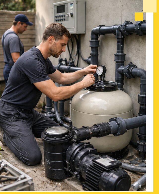 Поставка и монтаж фильтровального оборудования для бассейнов в Куйбышеве