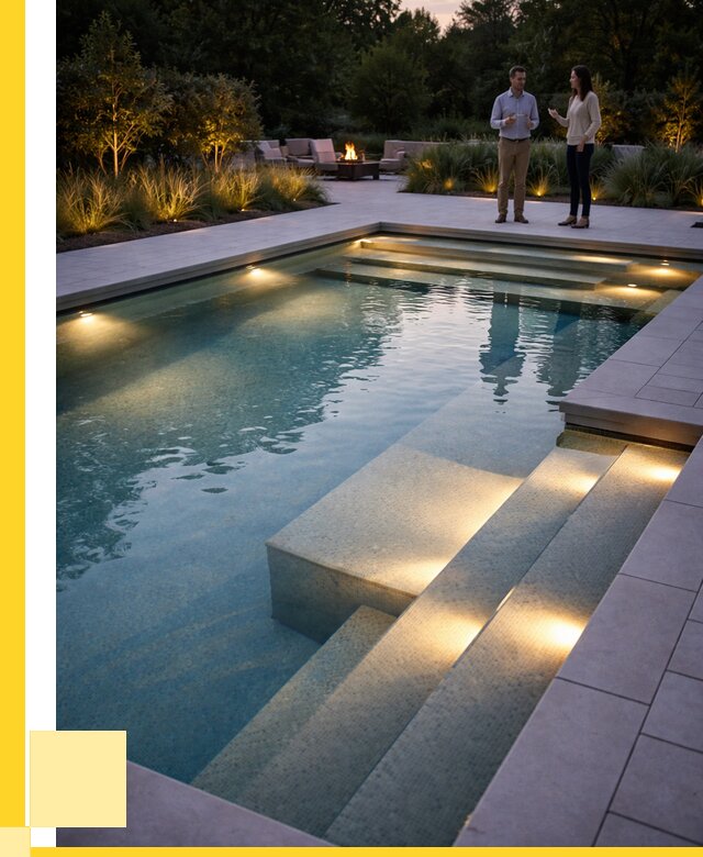 Освещение бассейнов в Куйбышеве под ключ от 25923 р. | ЭриданКбш