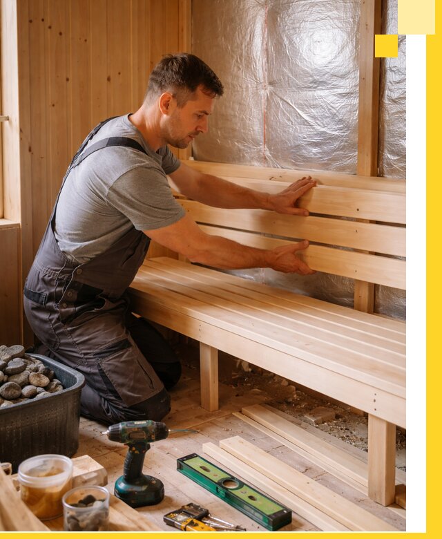 Проектирование, изготовление и монтаж финских саун в Куйбышеве