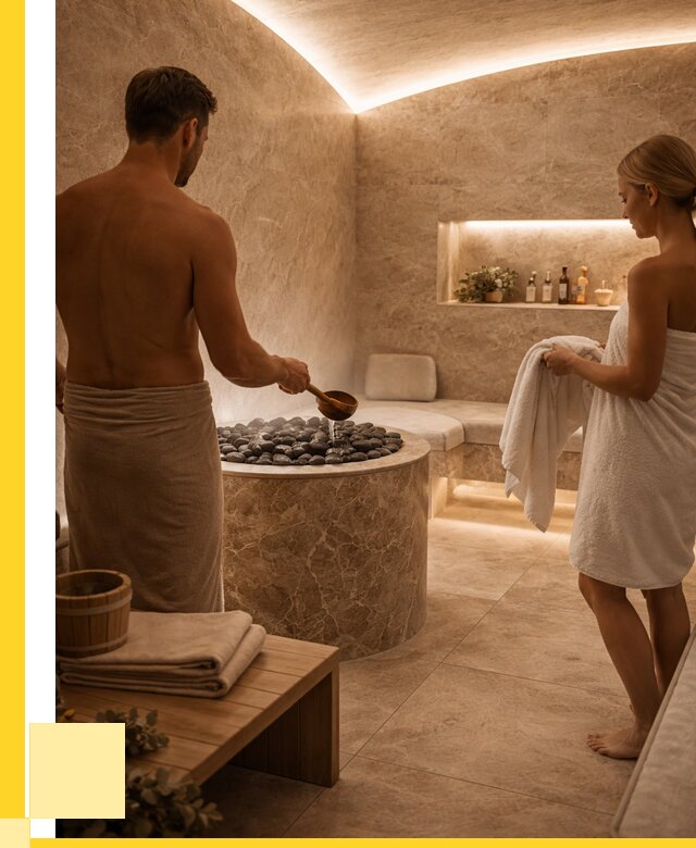 Сауны с хамамом в Куйбышеве от 362915 р. – проекты и монтаж | ЭриданКбш