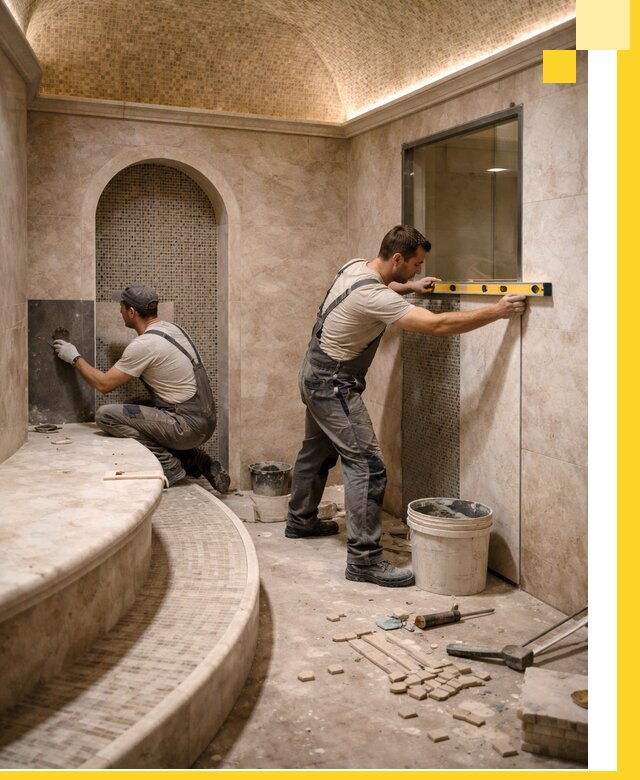 Проектирование и строительство саун с хамамом под ключ в Куйбышеве