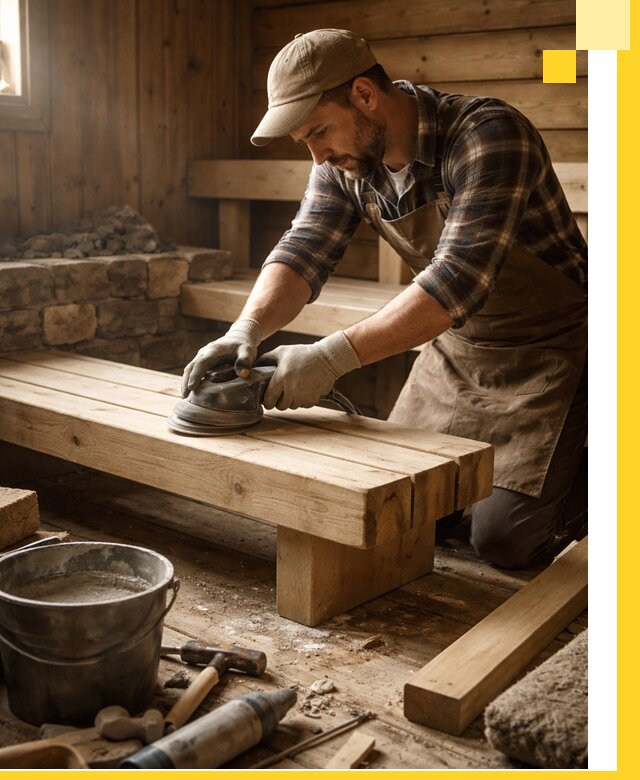 Ремонт бань под ключ в Куйбышеве с гарантией качества и сроков