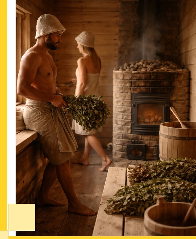 Русские бани в Куйбышеве: проекты и дизайн от 362915 р. | ЭриданКбш