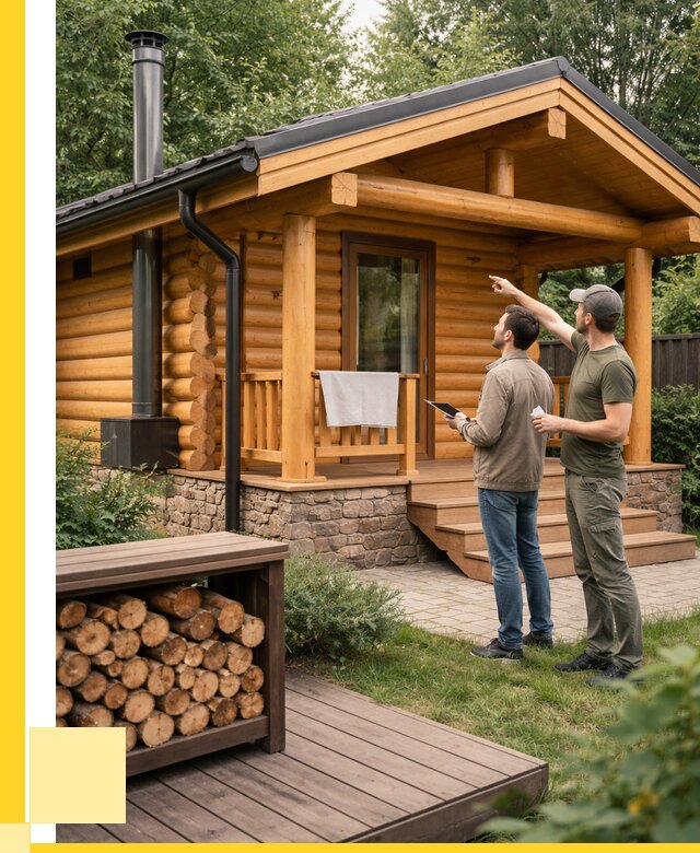 Бани для дачи под ключ в Куйбышеве от 259225 р. | ЭриданКбш