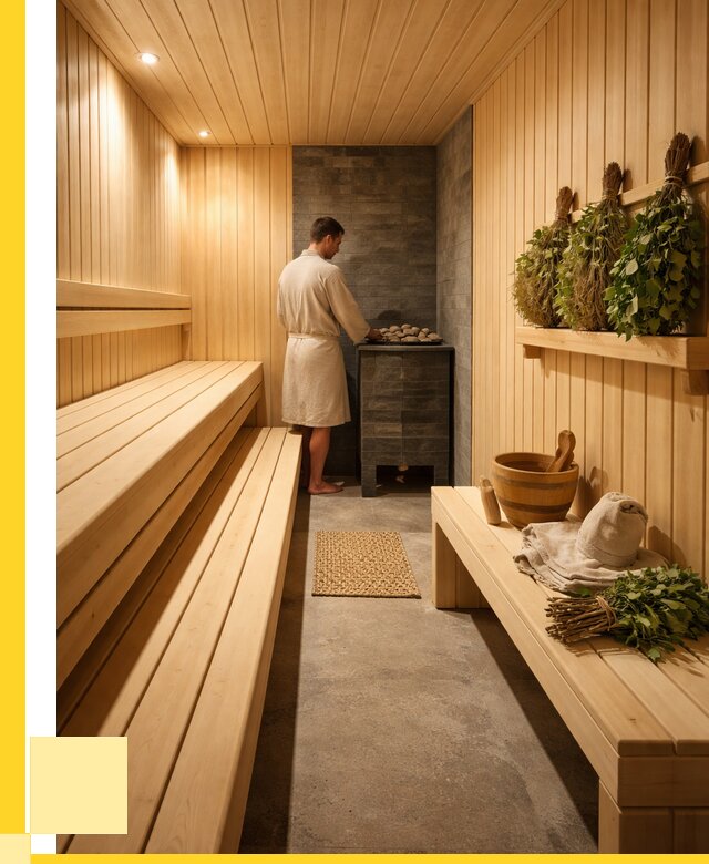 Отделка парной под ключ в Куйбышеве от 362915 р. | ЭриданКбш