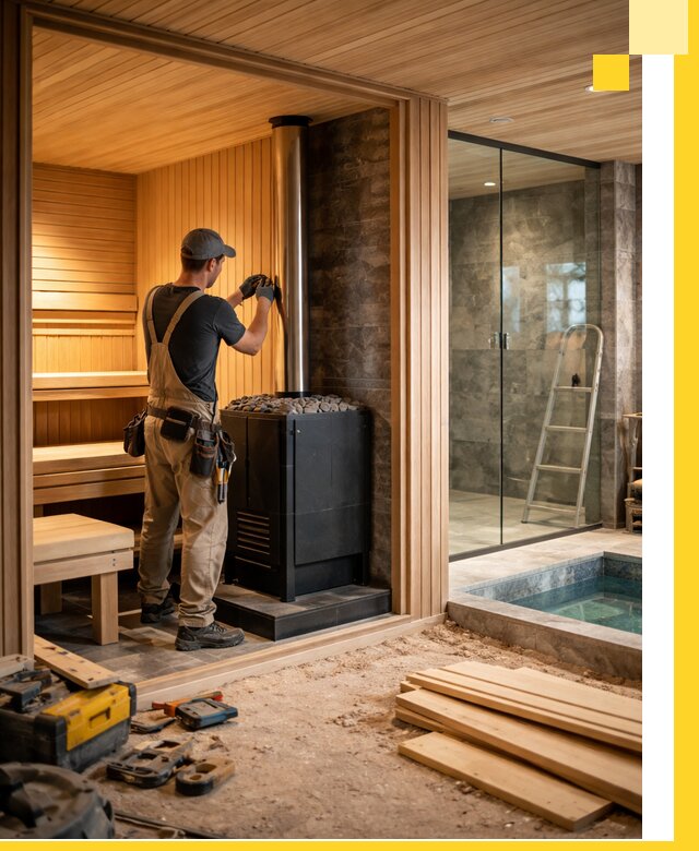 Полное строительство банных комплексов под ключ в Куйбышеве