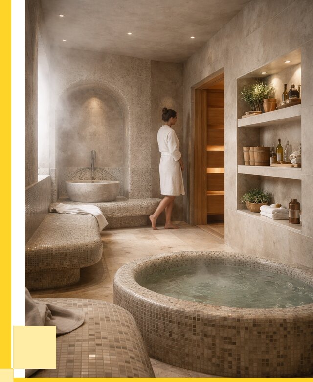 Строительство бани с хамамом в Куйбышеве от 777675 р. | ЭриданКбш