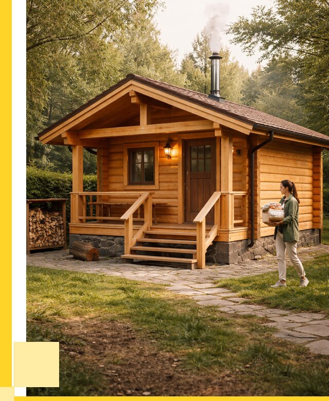 Купить баню под ключ в Куйбышеве от 673985 р. | ЭриданКбш