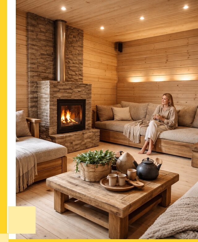 Проект бани с комнатой отдыха в Куйбышеве от 36292 р. | ЭриданКбш