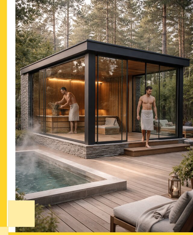 Стеклянные бани и двери в Куйбышеве от 466605 р. | ЭриданКбш