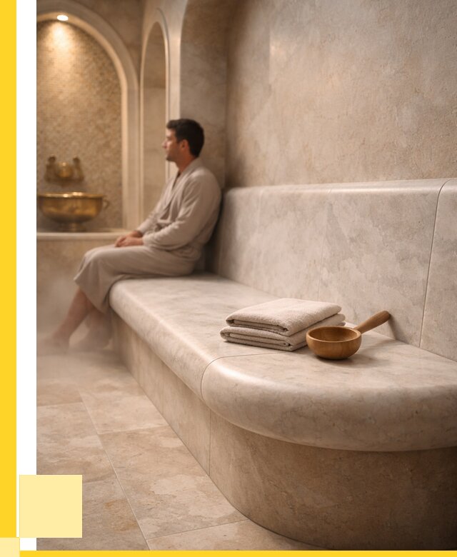 Сиденья для хамама в Куйбышеве под ключ от 12443 р. | ЭриданКбш