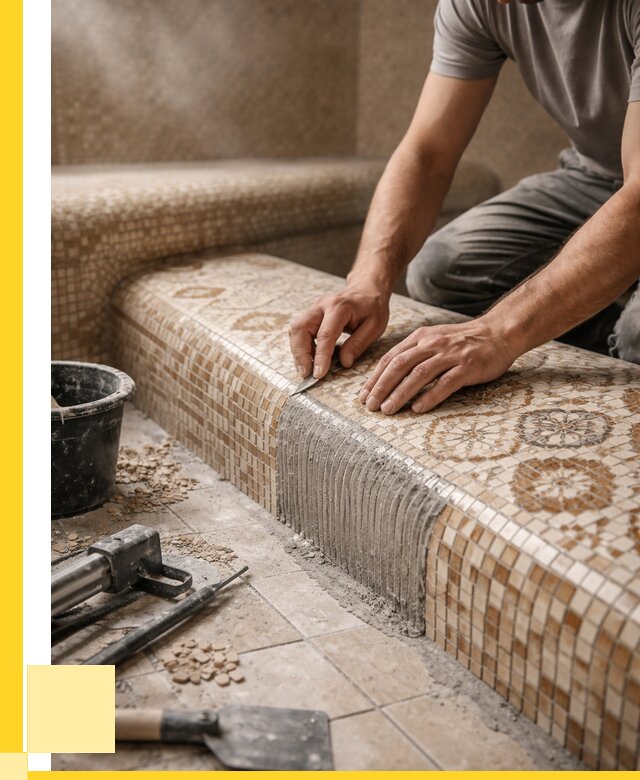 Плитка для хамама под ключ в Куйбышеве от 3629 р. | ЭриданКбш