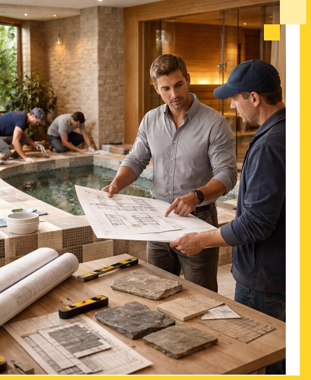 Проектирование SPA зон под ключ в Куйбышеве с инженерией